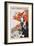 World War Ii-Era Soviet Poster Depicting a Pilot and Bombers-null-Framed Giclee Print