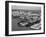 World War Ii-Era Warships Docked at the Port of Miami, C.1948-null-Framed Photographic Print