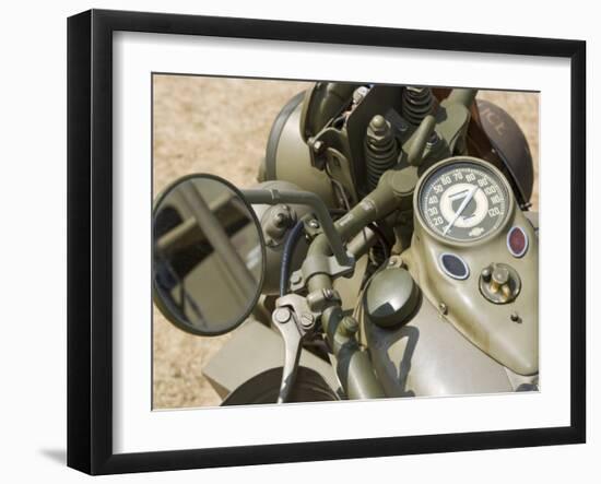 World War II Military Show, Arlington Fly-in, Arlington, Washington, USA-William Sutton-Framed Photographic Print