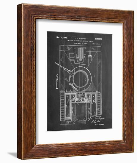 World War II Military Tank Patent-null-Framed Art Print