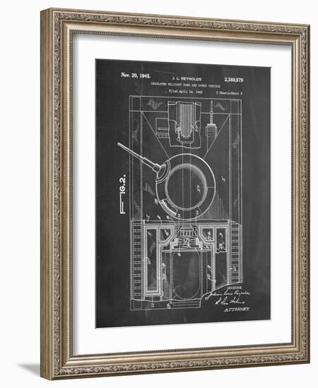 World War II Military Tank Patent-null-Framed Art Print