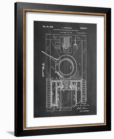 World War II Military Tank Patent-null-Framed Art Print