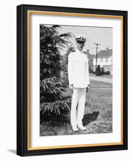 World War II Naval Medical Officer, Ca. 1945-null-Framed Photographic Print