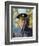 World War Ii Painting of Winston Churchill Wearing His Raf Uniform-Stocktrek Images-Framed Art Print