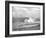 World War II Photo of RMS Queen Mary Arriving in New York Harbor-null-Framed Art Print