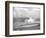 World War II Photo of RMS Queen Mary Arriving in New York Harbor-null-Framed Premium Giclee Print
