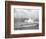 World War II Photo of RMS Queen Mary Arriving in New York Harbor-null-Framed Premium Giclee Print