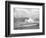 World War II Photo of RMS Queen Mary Arriving in New York Harbor-null-Framed Premium Giclee Print
