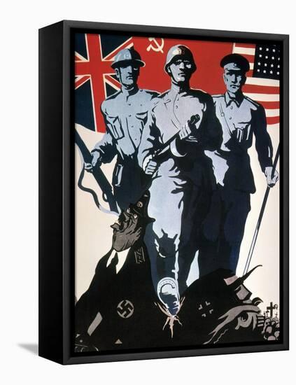 World War Ii: Soviet Poster-null-Framed Premier Image Canvas