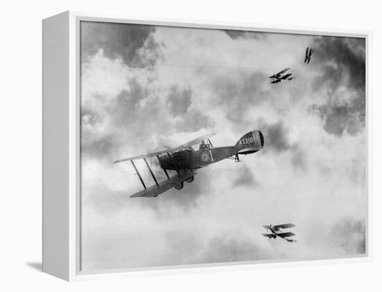 World War One Aircraft, 1916-17-English Photographer-Framed Premier Image Canvas
