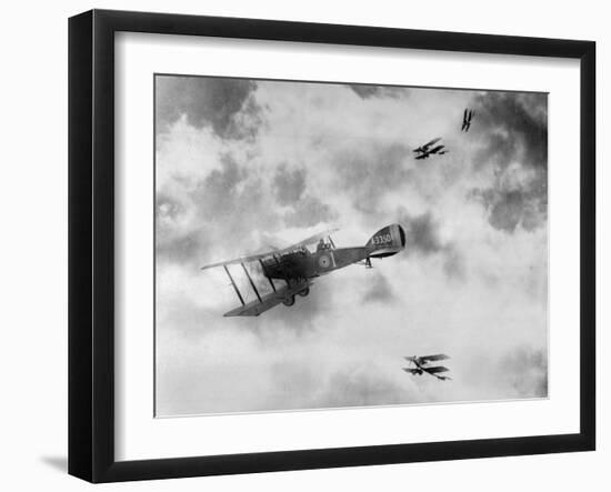 World War One Aircraft, 1916-17-English Photographer-Framed Photographic Print