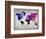 World Watercolor Map 13-NaxArt-Framed Art Print