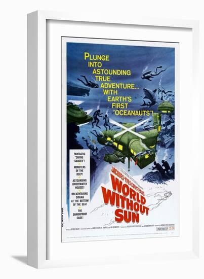 World Without Sun-null-Framed Art Print