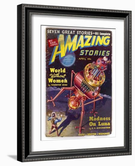 "World Without Women", The Robot Who Saves Humanity from Extinction (Thornton Ayre)-Robert Fugua-Framed Photographic Print
