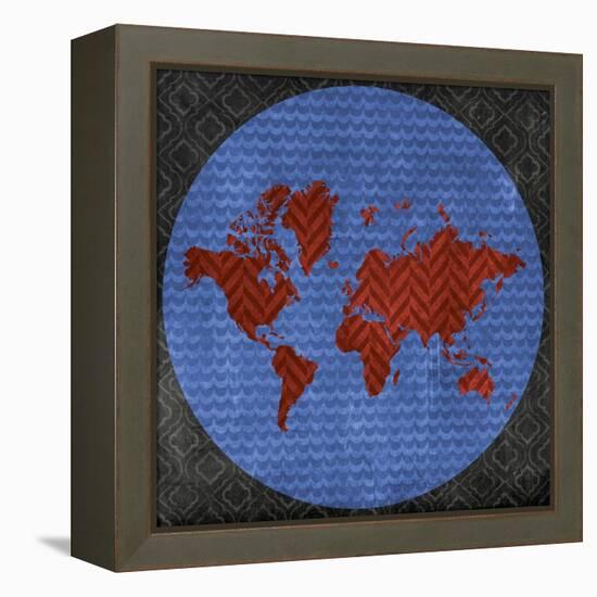 World-Erin Clark-Framed Premier Image Canvas