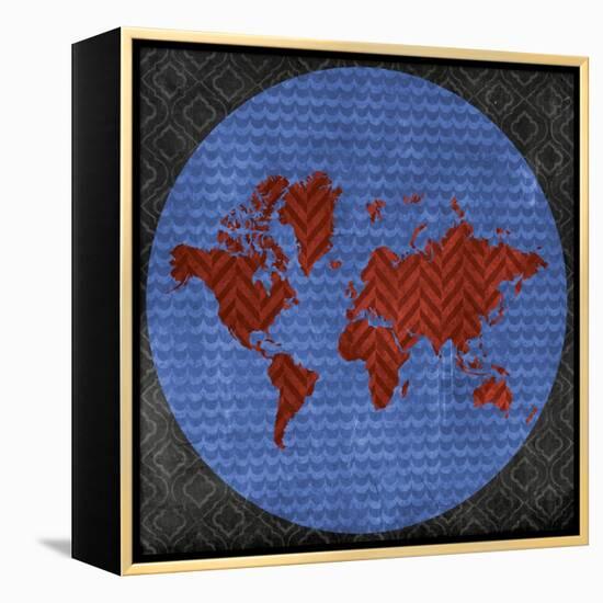 World-Erin Clark-Framed Premier Image Canvas