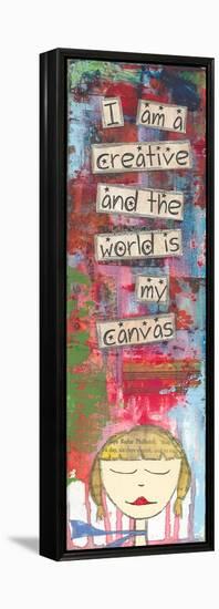 WorldCanvas-Jennifer McCully-Framed Premier Image Canvas