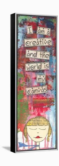 WorldCanvas-Jennifer McCully-Framed Premier Image Canvas