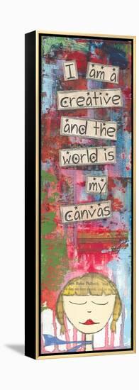WorldCanvas-Jennifer McCully-Framed Premier Image Canvas