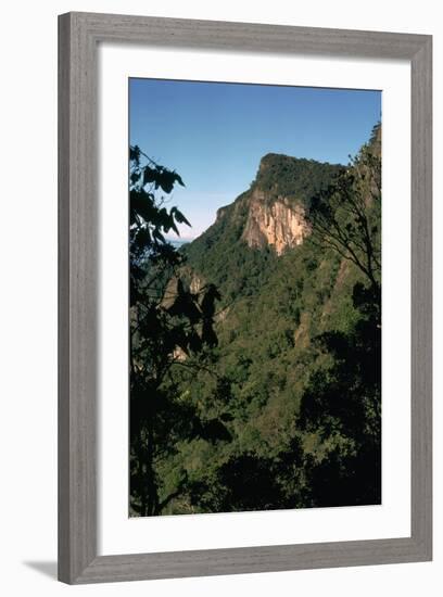 Worlds End Drop in Sri Lanka-CM Dixon-Framed Photographic Print