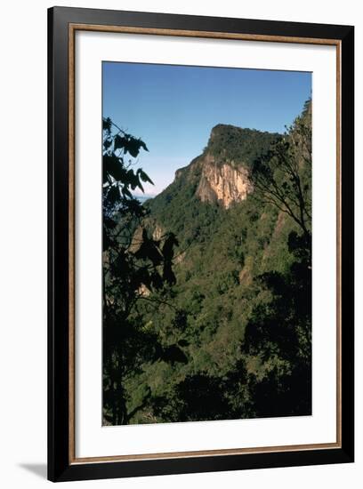 Worlds End Drop in Sri Lanka-CM Dixon-Framed Photographic Print