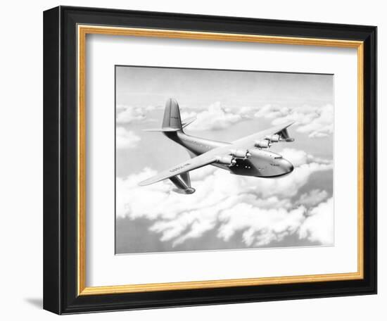 Worlds Largest Flying Boat, the New Martin Mars-null-Framed Photographic Print