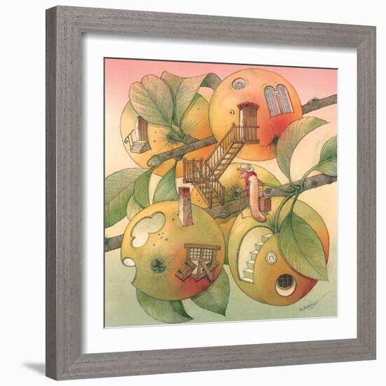 Worm, 2006-Kestutis Kasparavicius-Framed Giclee Print