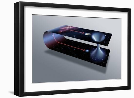 Wormhole, Conceptual Artwork-Detlev Van Ravenswaay-Framed Photographic Print