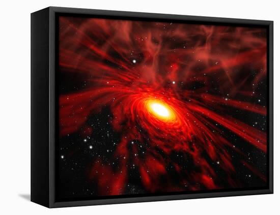 Wormhole Entrance, Artwork-Mehau Kulyk-Framed Premier Image Canvas