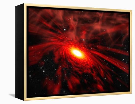 Wormhole Entrance, Artwork-Mehau Kulyk-Framed Premier Image Canvas