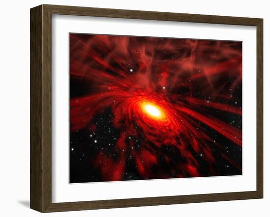 Wormhole Entrance, Artwork-Mehau Kulyk-Framed Photographic Print