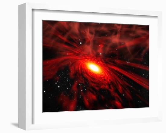 Wormhole Entrance, Artwork-Mehau Kulyk-Framed Photographic Print