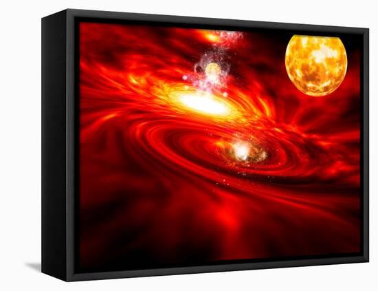 Wormhole Event, Artwork-Mehau Kulyk-Framed Premier Image Canvas