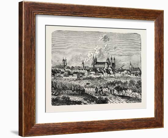 Worms Cathedral-null-Framed Giclee Print