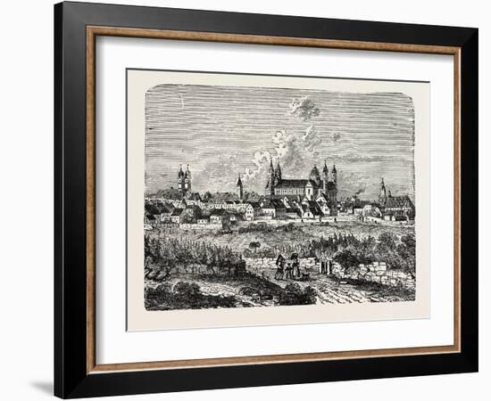 Worms Cathedral-null-Framed Giclee Print
