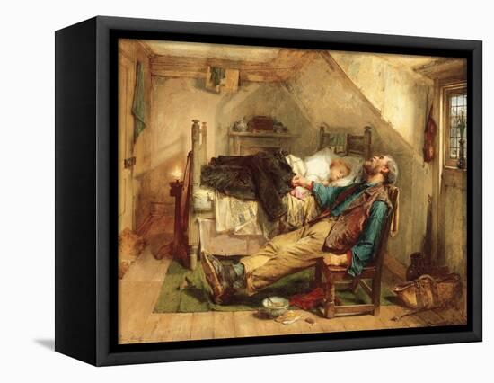 Worn Out, 1868-Thomas Faed-Framed Premier Image Canvas