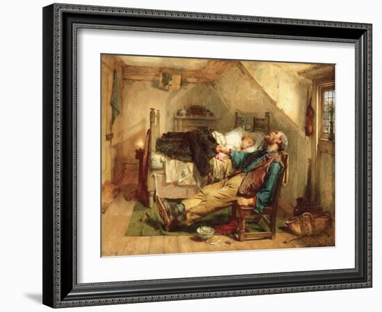 Worn Out, 1868-Thomas Faed-Framed Giclee Print