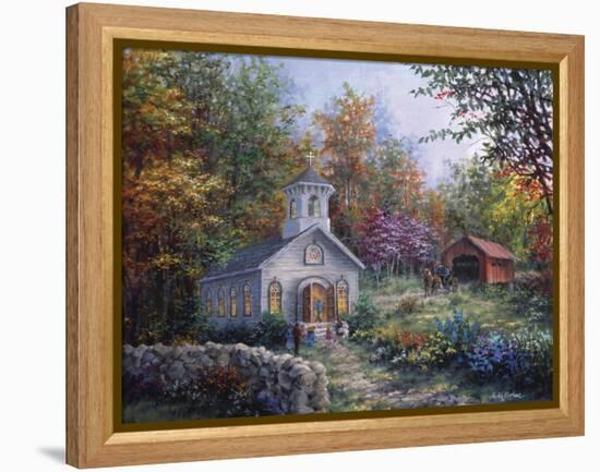 Worship in the Country-Nicky Boehme-Framed Premier Image Canvas