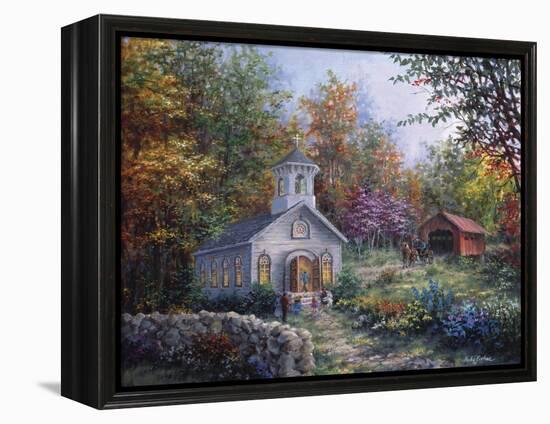 Worship in the Country-Nicky Boehme-Framed Premier Image Canvas