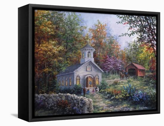 Worship in the Country-Nicky Boehme-Framed Premier Image Canvas