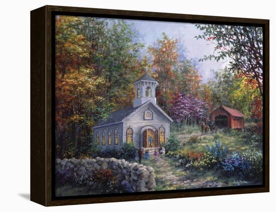 Worship in the Country-Nicky Boehme-Framed Premier Image Canvas