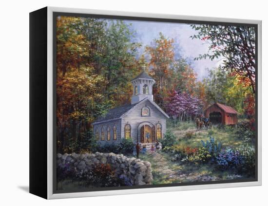 Worship in the Country-Nicky Boehme-Framed Premier Image Canvas