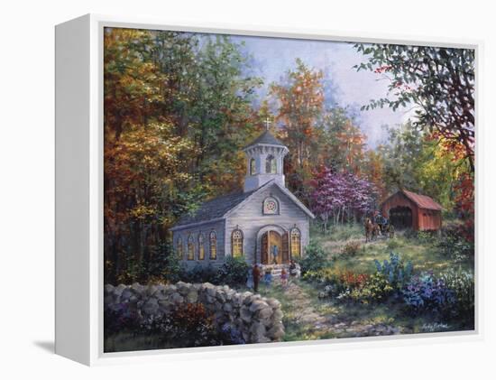 Worship in the Country-Nicky Boehme-Framed Premier Image Canvas