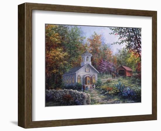 Worship in the Country-Nicky Boehme-Framed Giclee Print