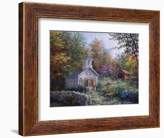 Worship in the Country-Nicky Boehme-Framed Giclee Print