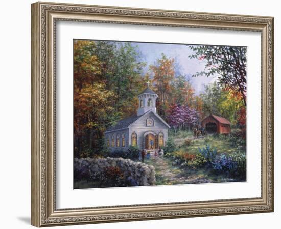 Worship in the Country-Nicky Boehme-Framed Giclee Print