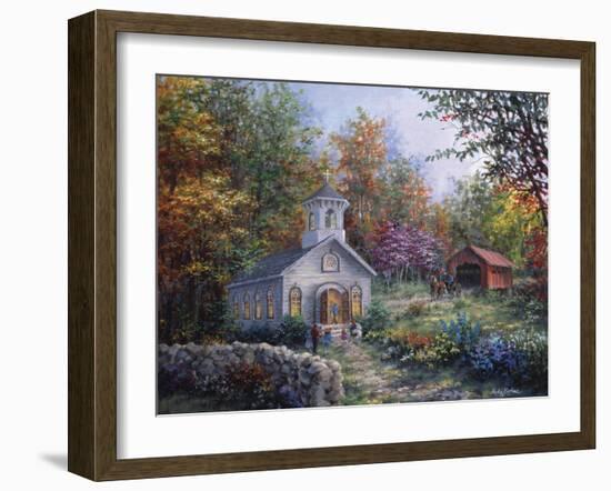 Worship in the Country-Nicky Boehme-Framed Giclee Print