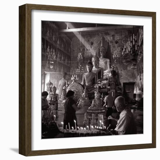 Worshippers in the Temple-null-Framed Photographic Print