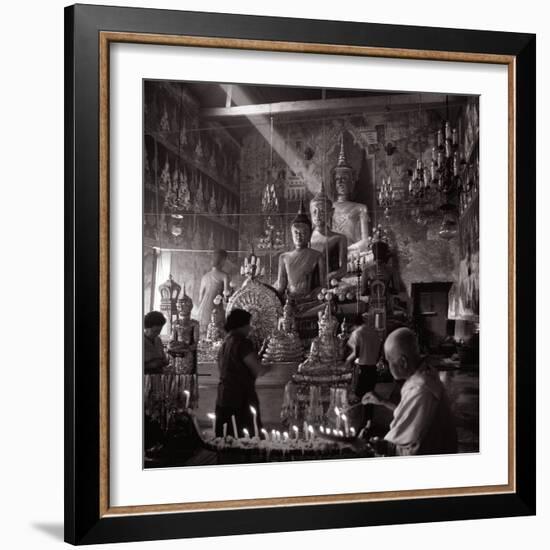 Worshippers in the Temple-null-Framed Photographic Print