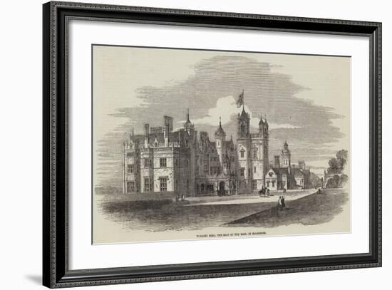 Worsley Hall, the Seat of the Earl of Ellesmere-Samuel Read-Framed Giclee Print